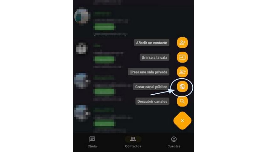 Cómo crear salas o grupos públicos en mensajería XMPP